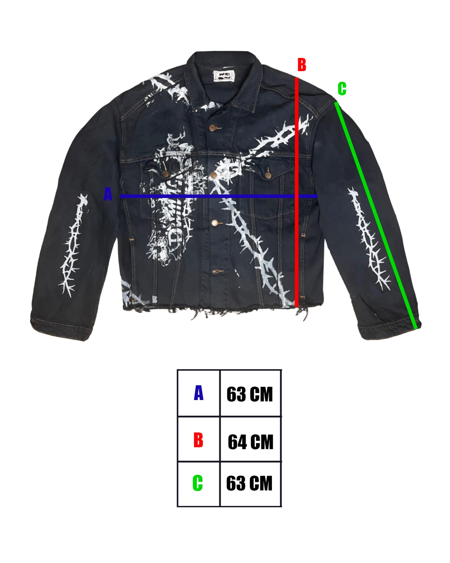EMERALD KNIGHT DENIM JACKET 1/1