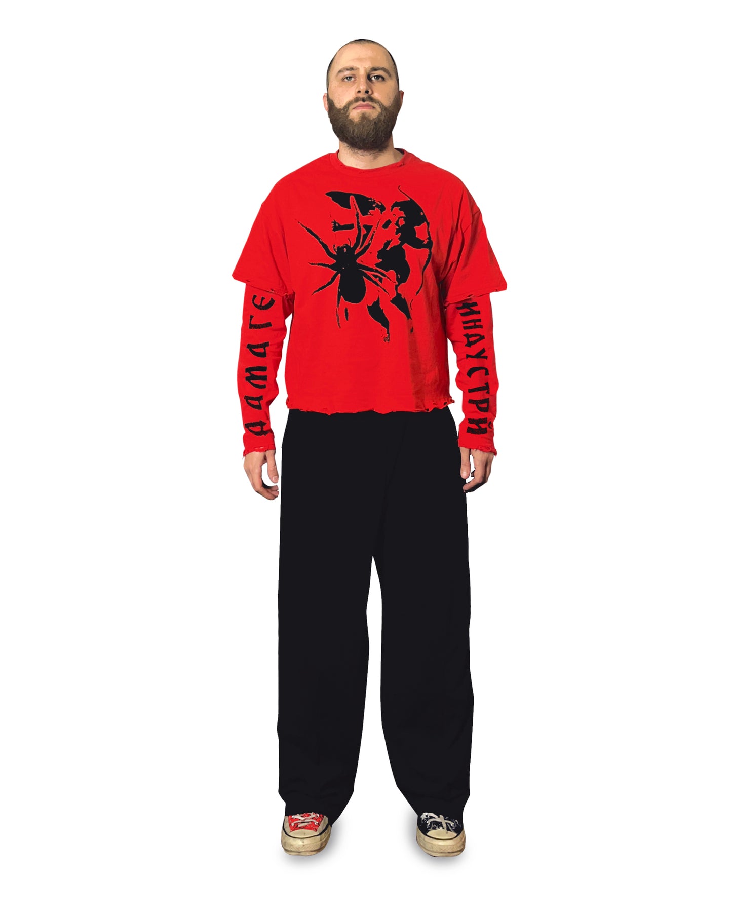 RED VENOMOUS DIVINITY LONGLSEEVE