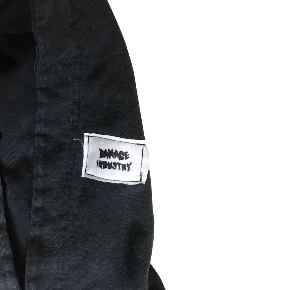 Perfect Hoodie MYSTERIO X DAMAGE black and white