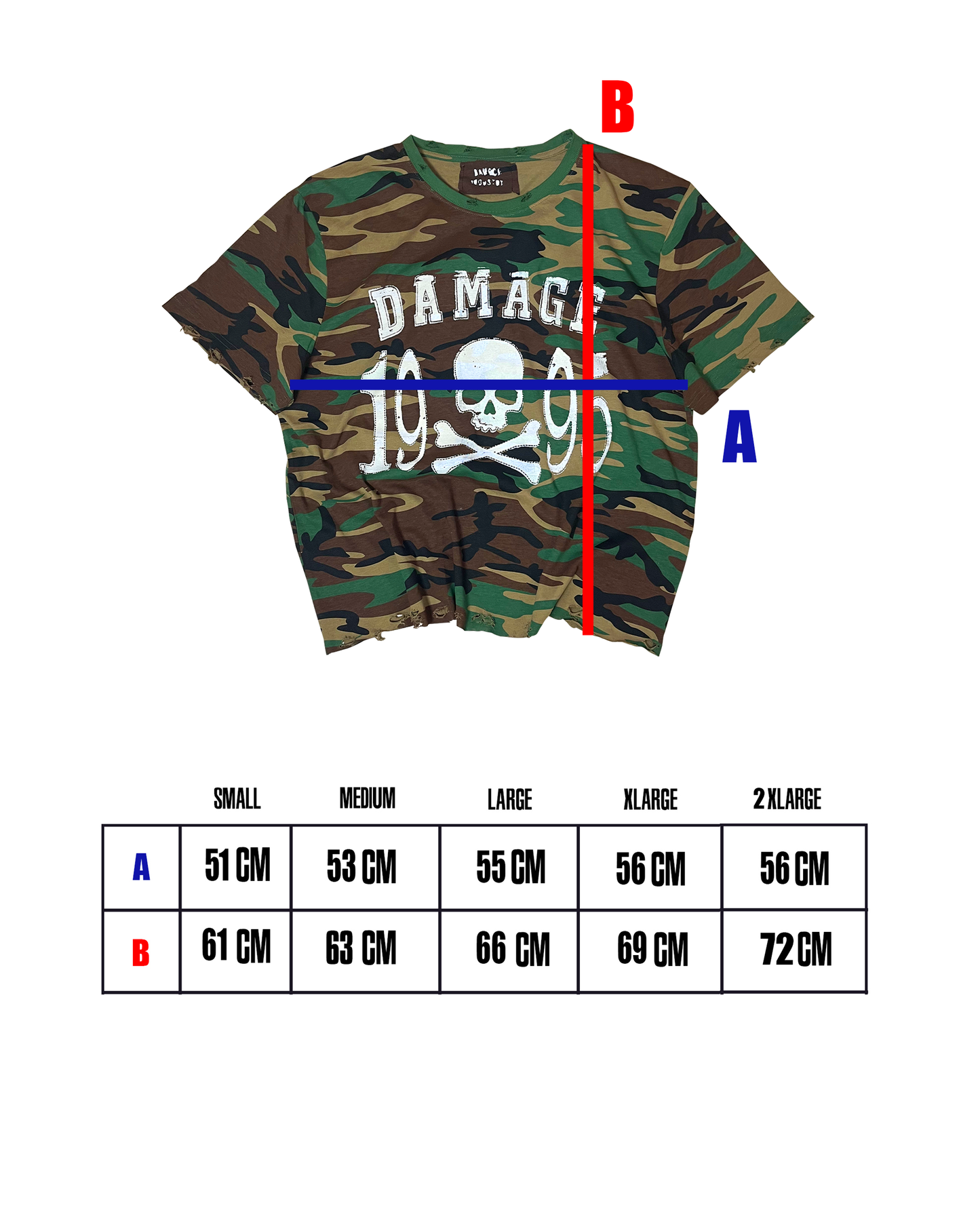 DAMAGE 1995 T-SHIRT