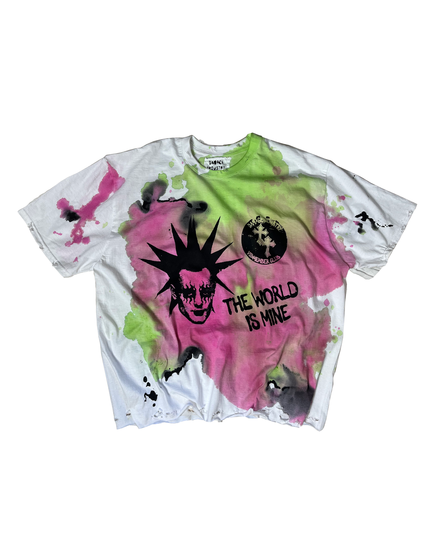 COLORS WORLD IS MINE T-SHIRT