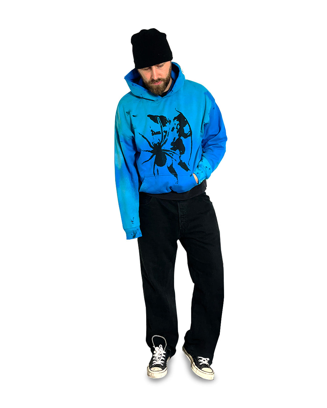 BLUE VENOMOUS DIVINITY HOODIE