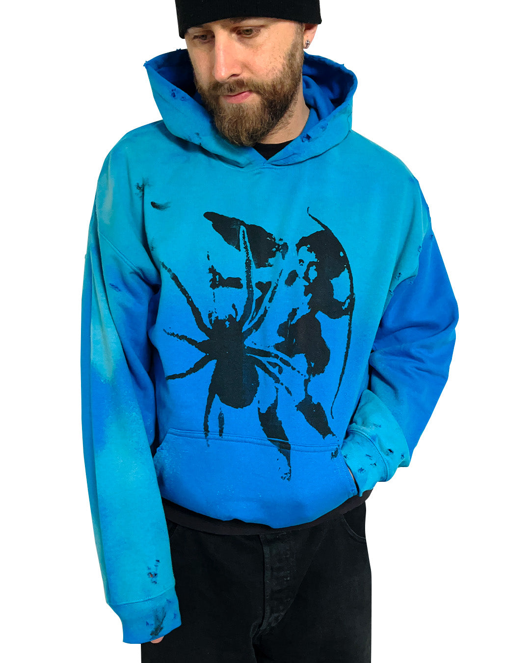 BLUE VENOMOUS DIVINITY HOODIE