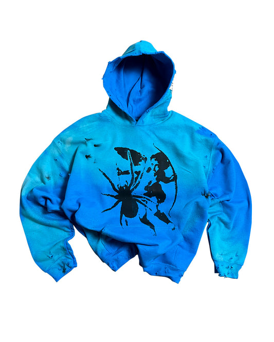 BLUE VENOMOUS DIVINITY HOODIE