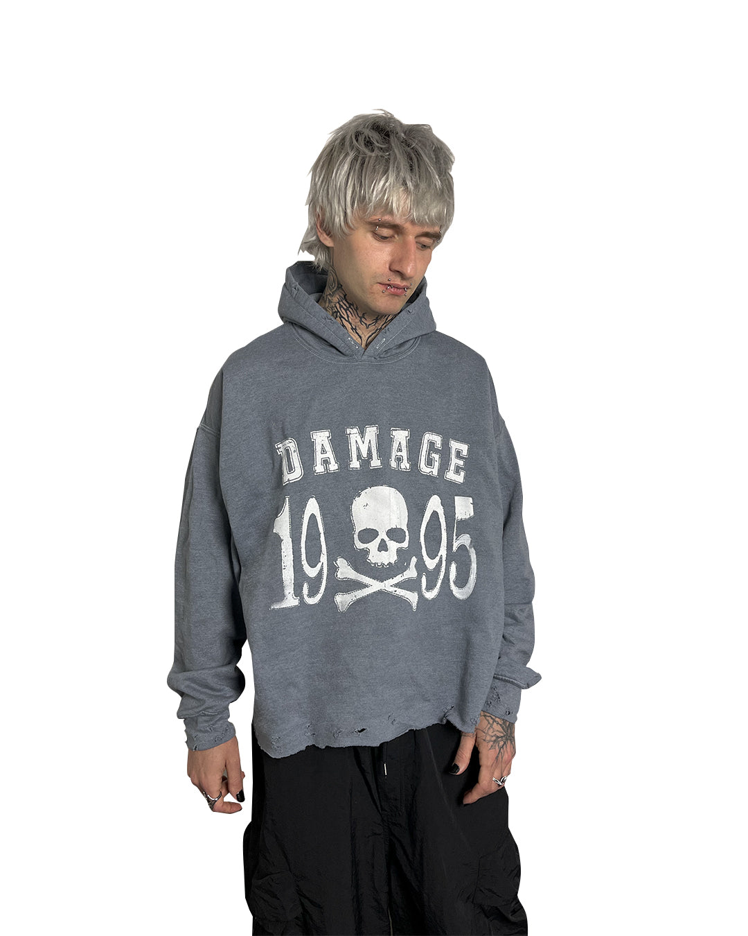 BLACK CHAOS HOODIE