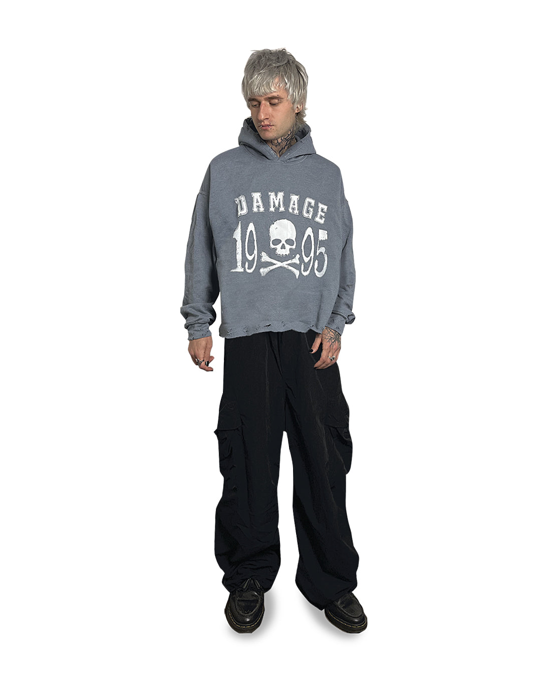 BLACK CHAOS HOODIE