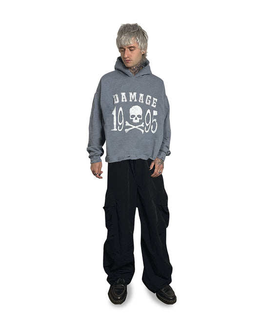 BLACK CHAOS HOODIE