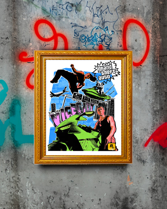 GRAND THEFT AUTO 6 (PRINT)