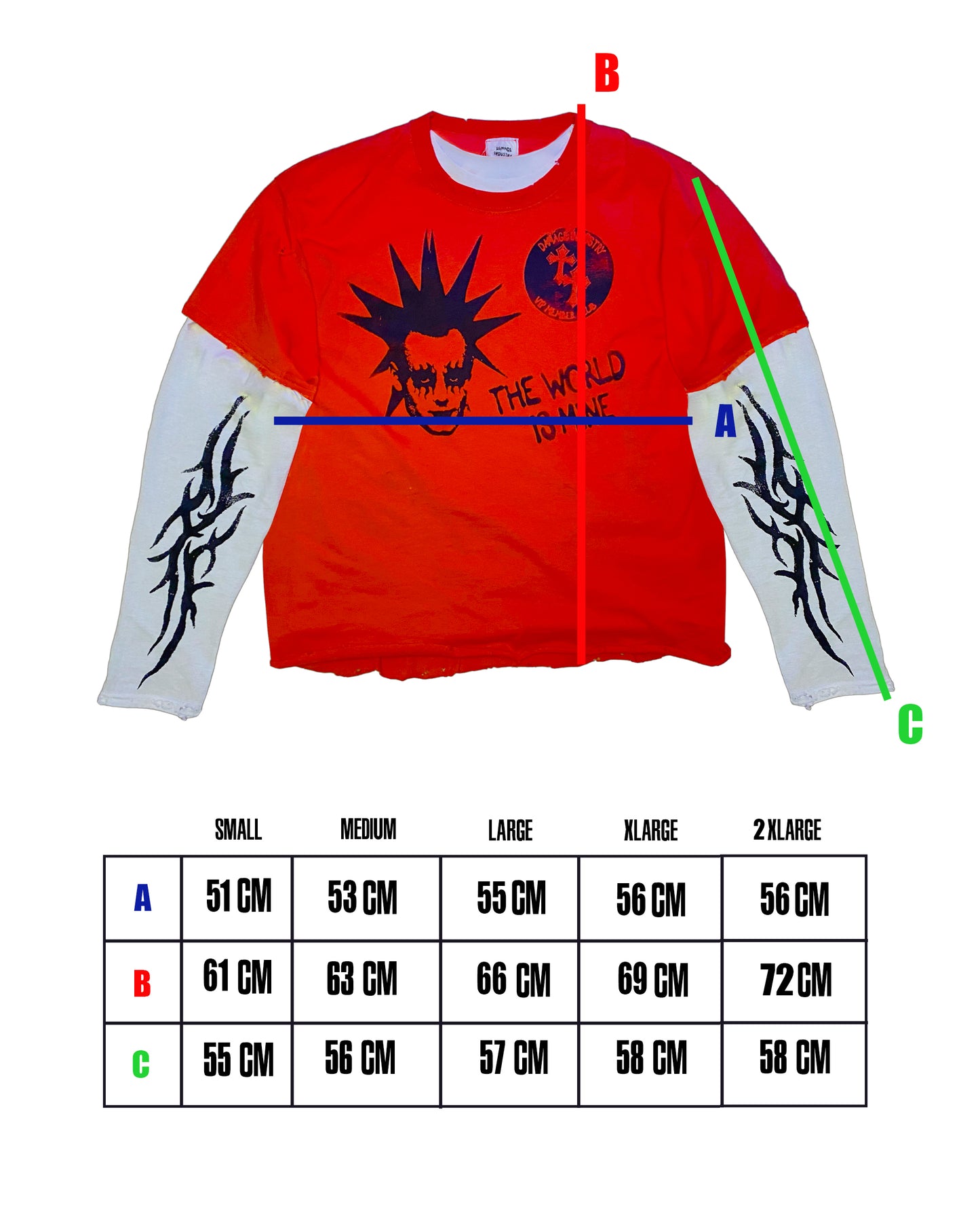 RED THE WORLD IS MINE LONGSLEEVE