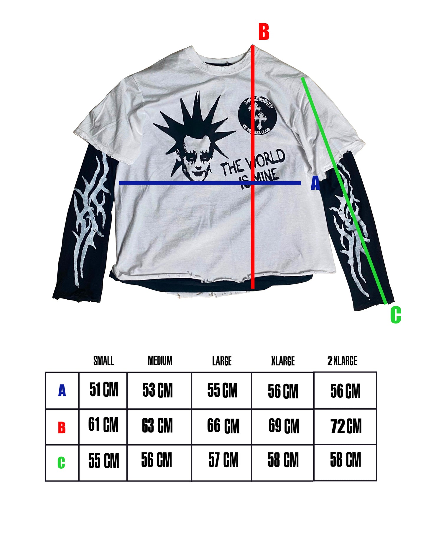 THE WORLD IS MINE LONGSLEEVE